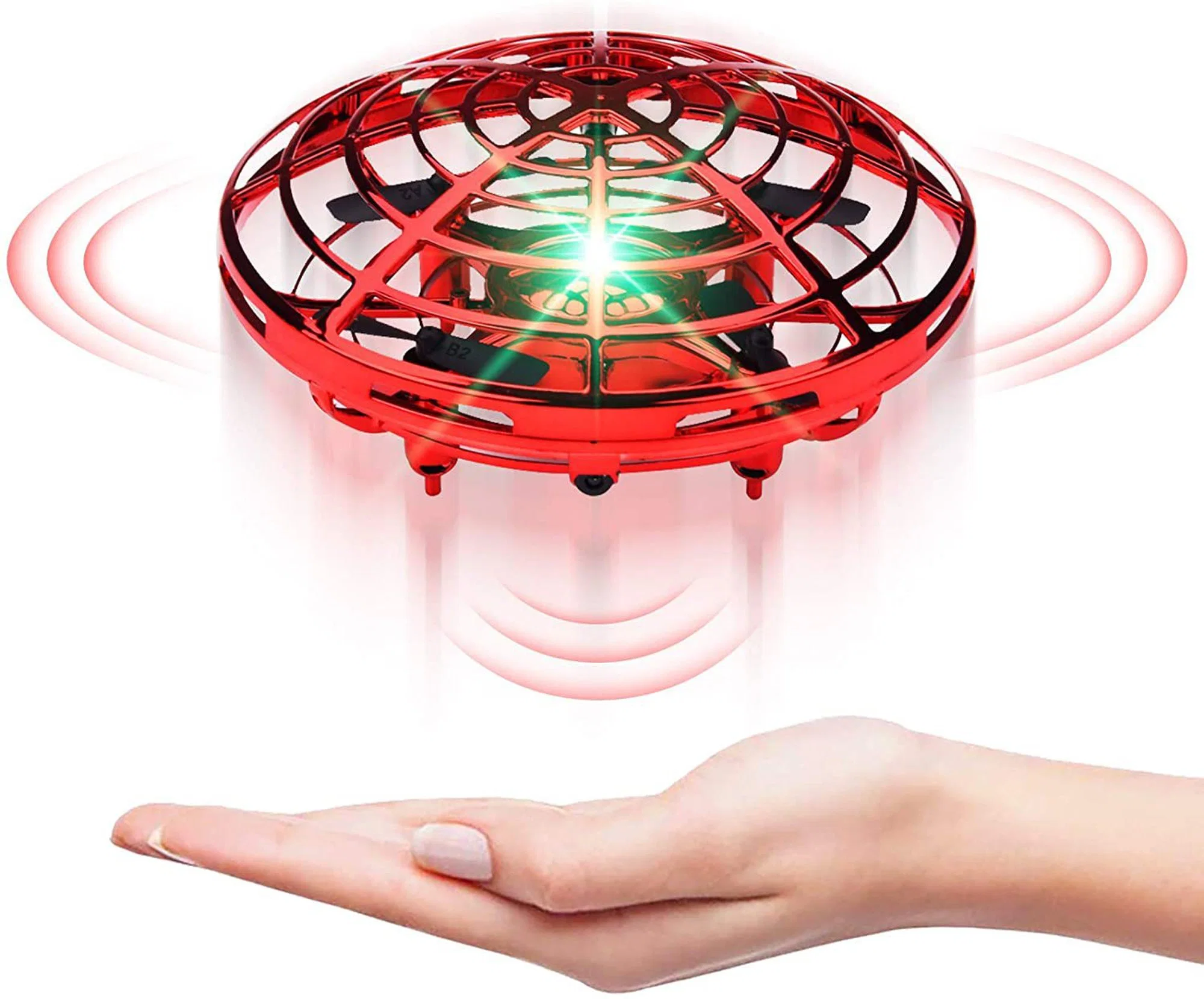 Scoot Hand Operated Drone Hands Free Motion Sensor Mini Drone for Kids or Adults Easy Indoor Small UFO Toy