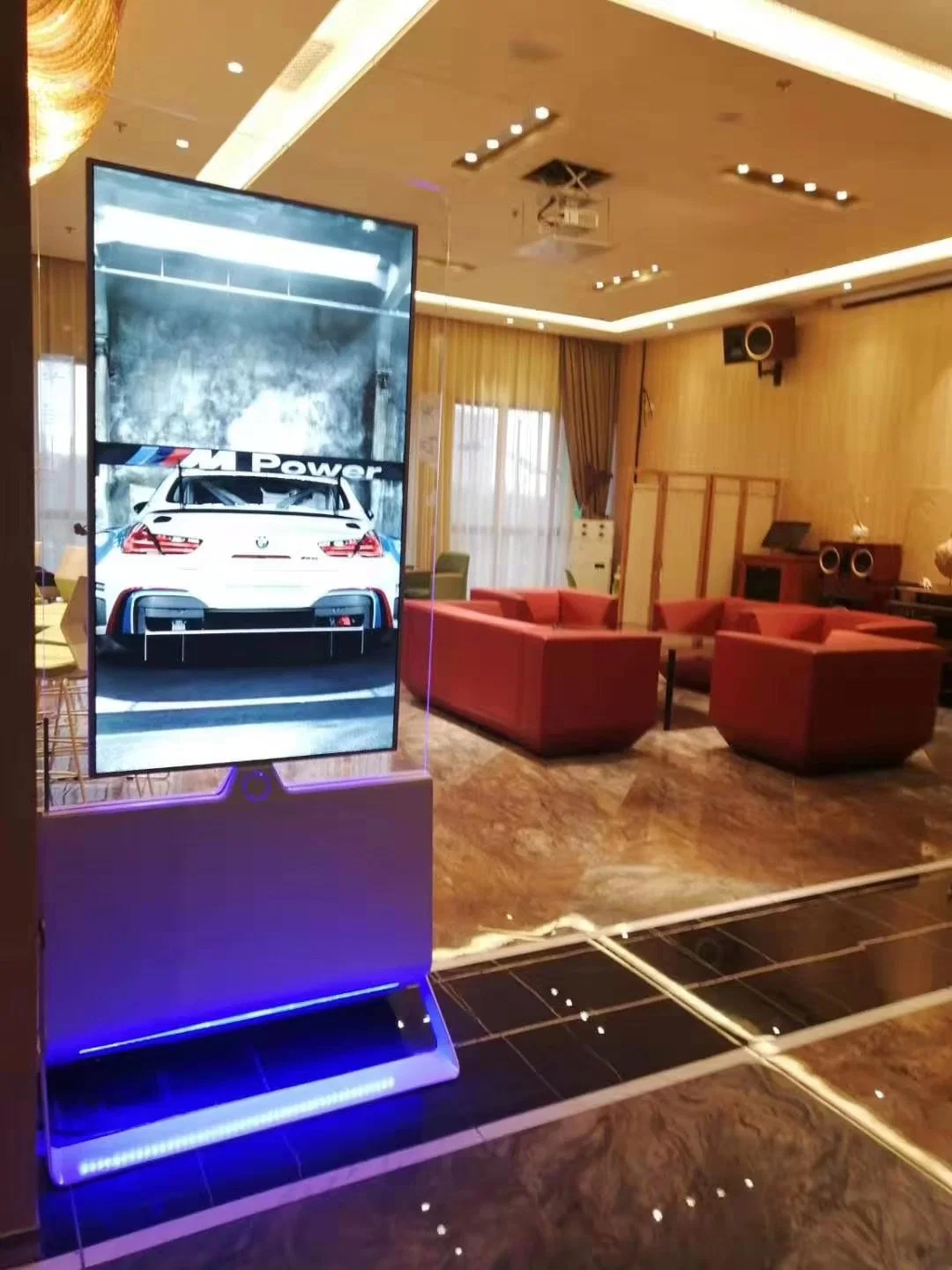 55inch Ultrathin Shop Window Digital Advertising Equipment