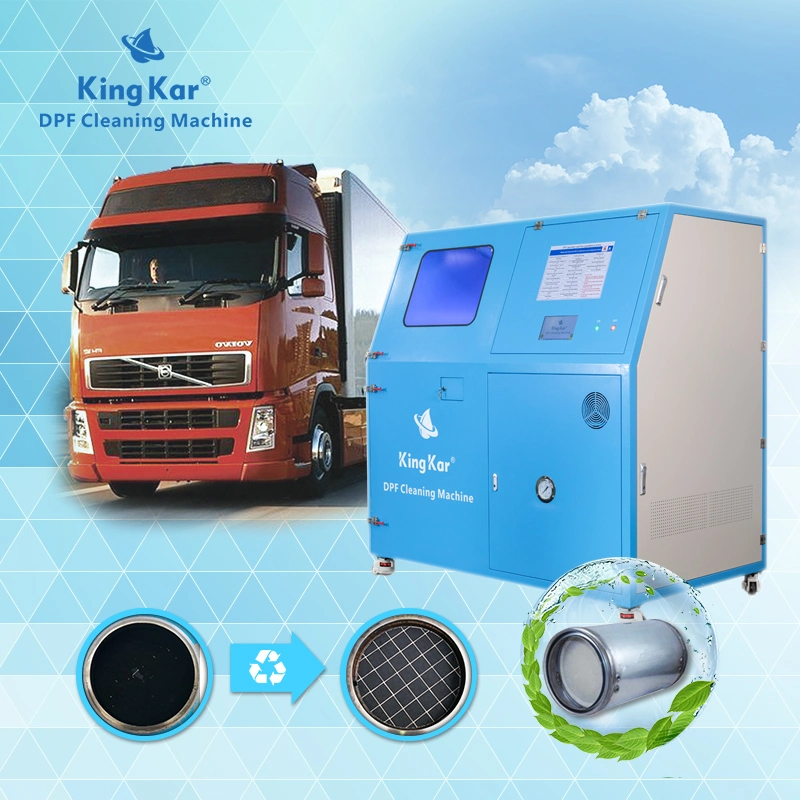 Carbon Clean Visible Cleaning Effect DPF Flash Cleaning Machine