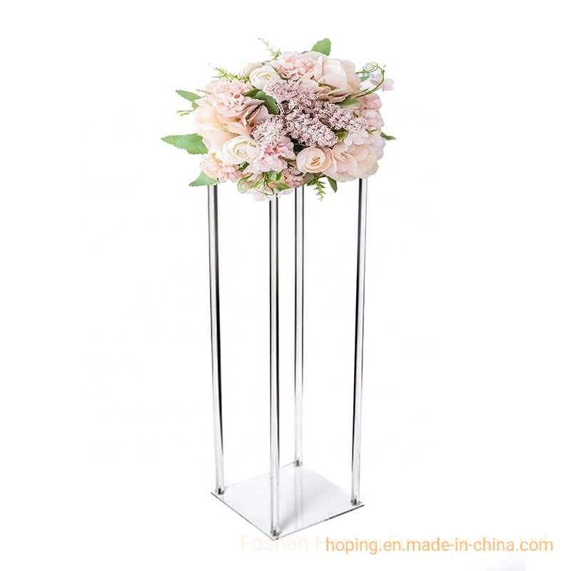 Wholesale Cheap Handmade Gold Stainless Steel Flower Stand for Home Wedding Banquet Decoration