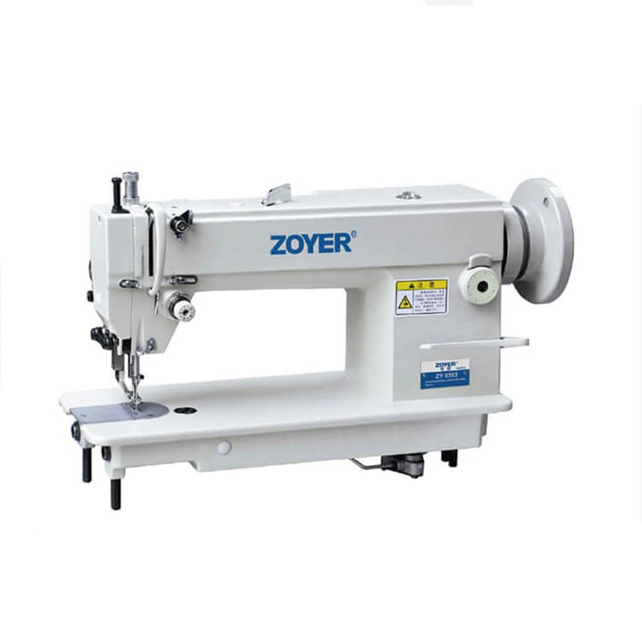 Zy0303 Zoyer Top with Bottom Feed Heavy Duty Sewing Machine Sample Customization