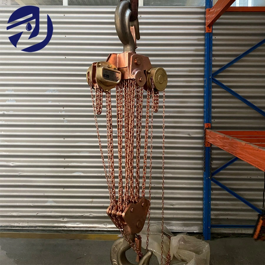 30 Tons Explosion-Proof Manual Chain Block/Hoist for Steelworks