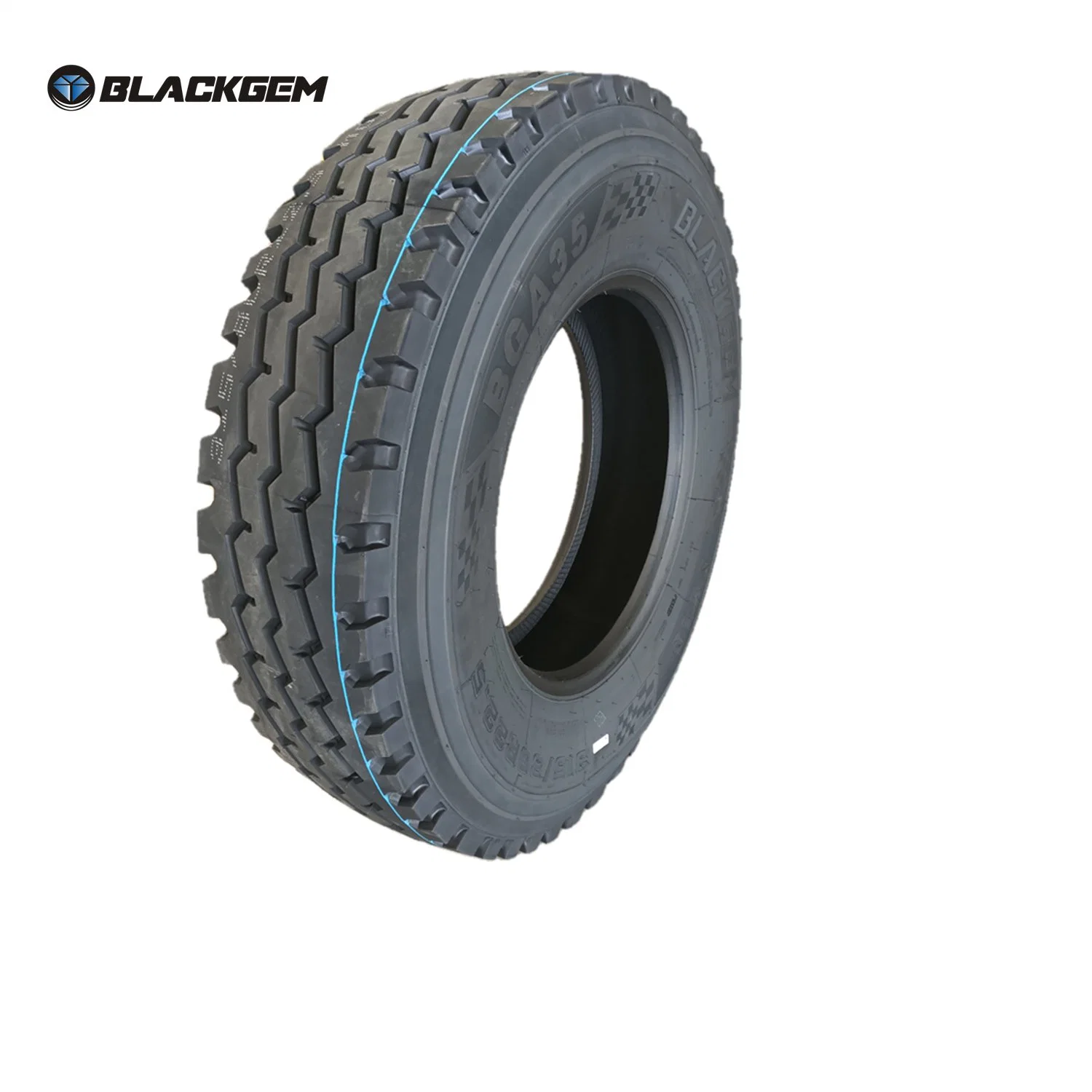 Wholesale/Supplier Blackgem Brand TBR All Steel Radial Tubeless Truck Tires (315/80r22.5)