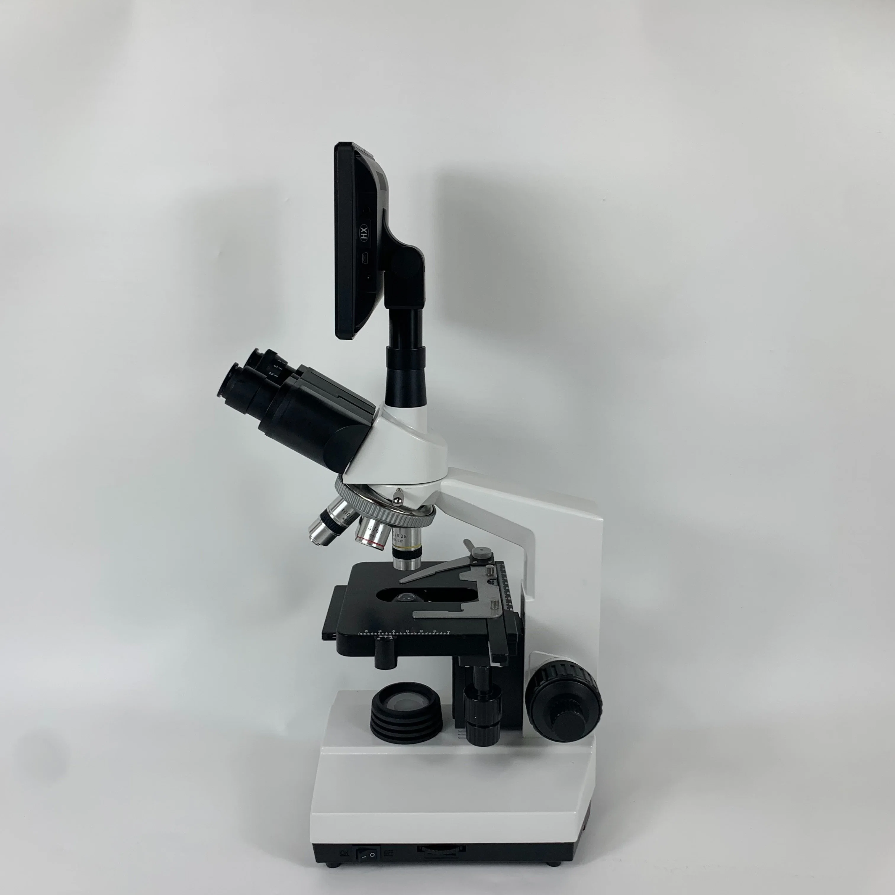 Basic Customization 7inch Screen Biological Microscope Xsz-107sm