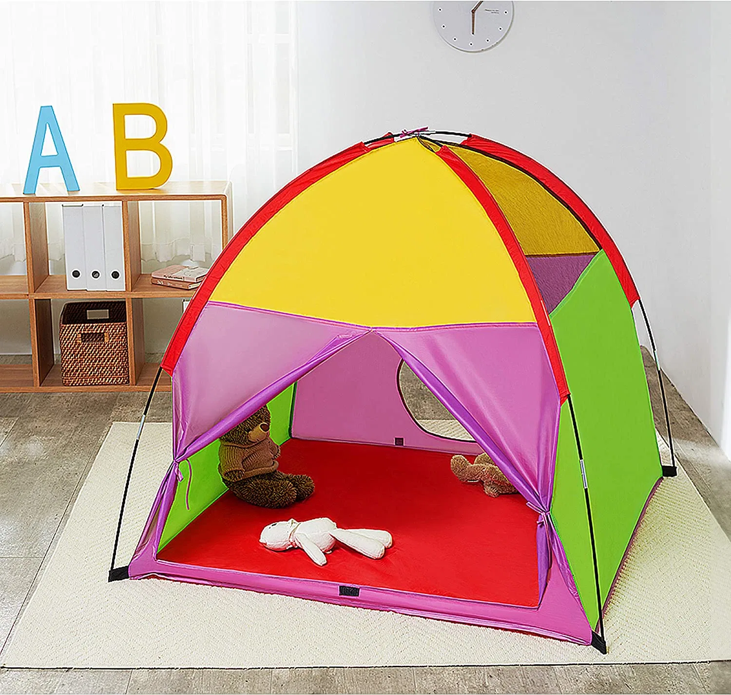 Los niños juegan a la carpa, los niños pop up Tent