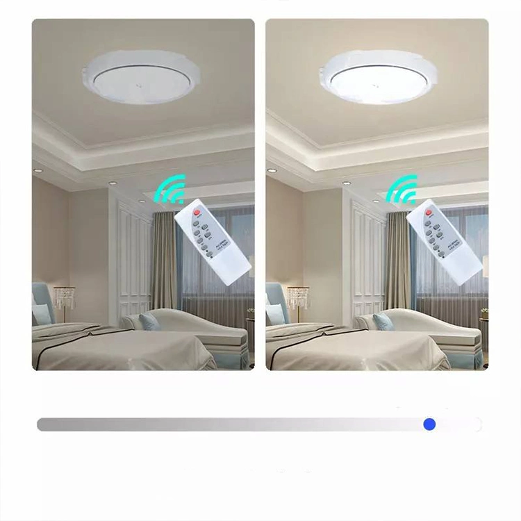 China Hot Sale Solar Indoor Ceiling LED Light Backup Solar Ceiling Light Solar Ceiling Light Box Empty Shell