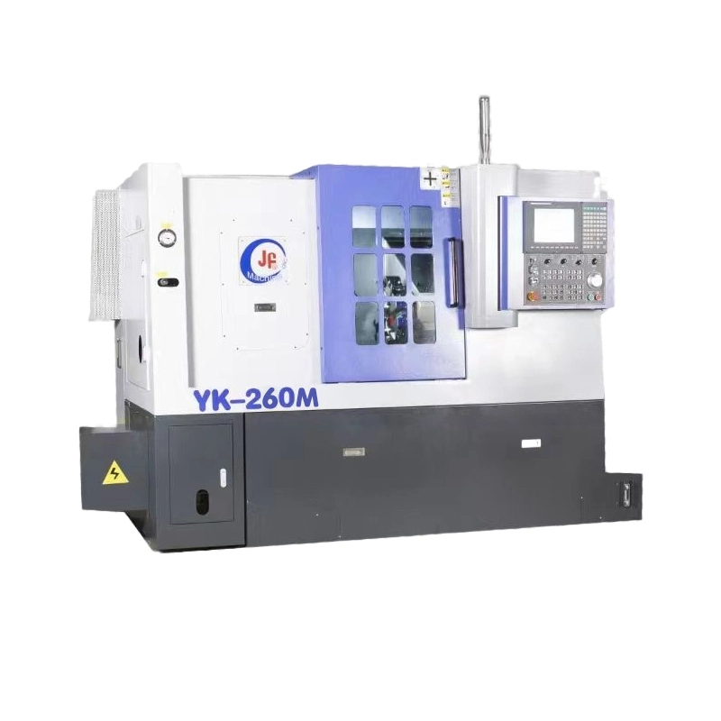 Heavy Duty Multi-Axis CNC Lathe Machine with High Positioning Accuracy (YK-260M)