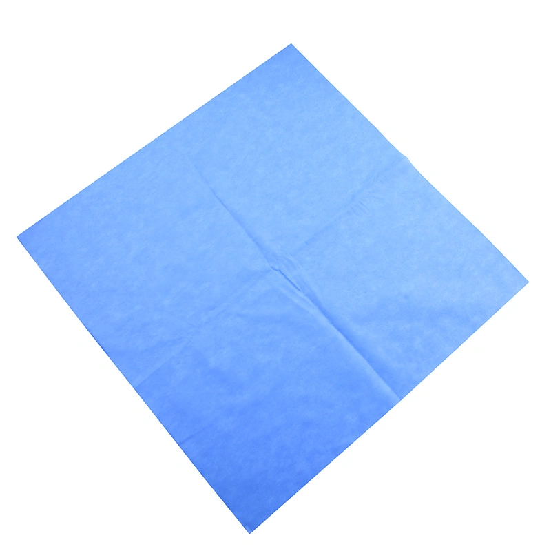 Medical Wrinkled Wrapping Paper Roll Sterilization Crepe Wrinkled Paper for Meidcal Instrument