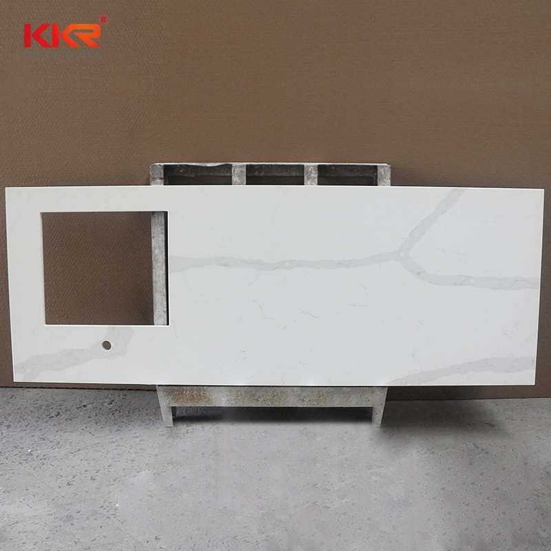 Kkr Customized Quartz Stone Kitchen Bench Top for Hotel 12.16