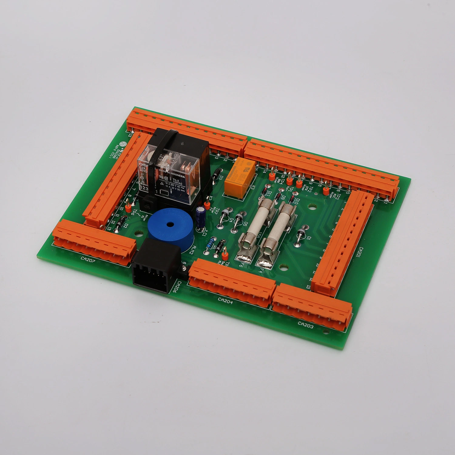 Custom Printed Circuit Board (PCB) with Wire Harness