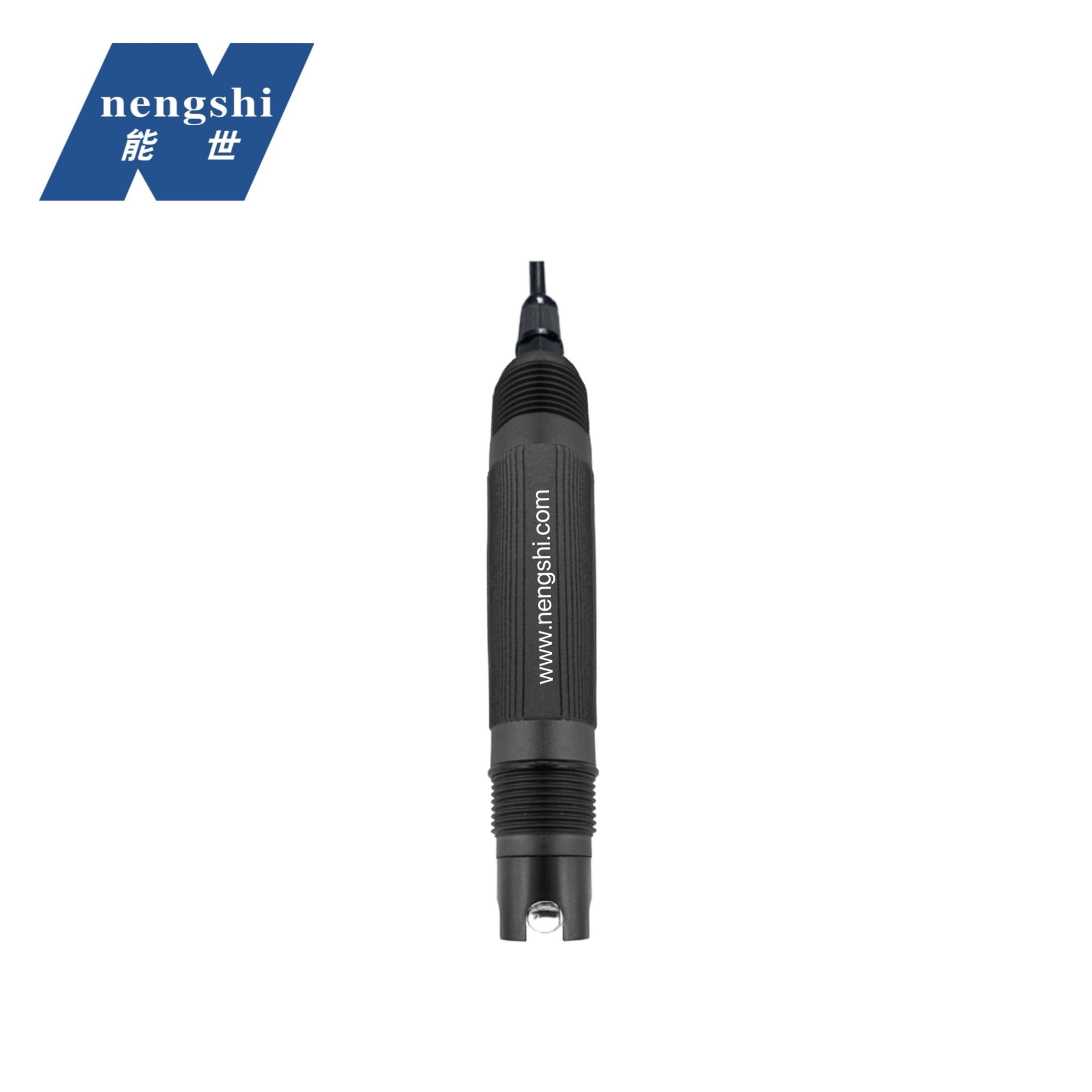 ISO9001 Capteur de pH en plastique PPS industriel en ligne, sonde de pH, électrode de pH dans l'industrie des eaux usées.