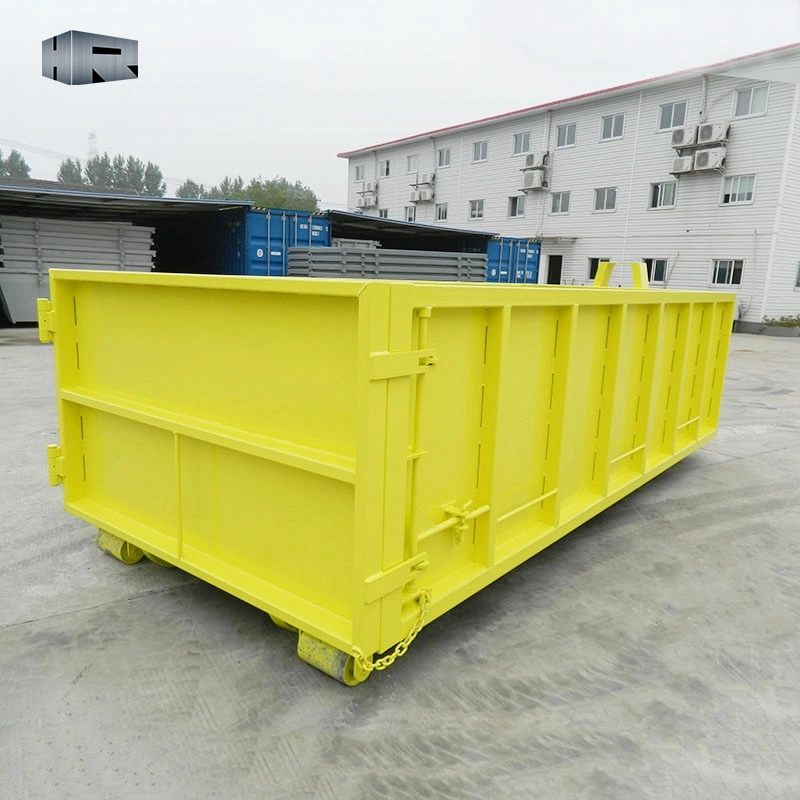 10m Storage Cargo Hook Lift Bins with Door