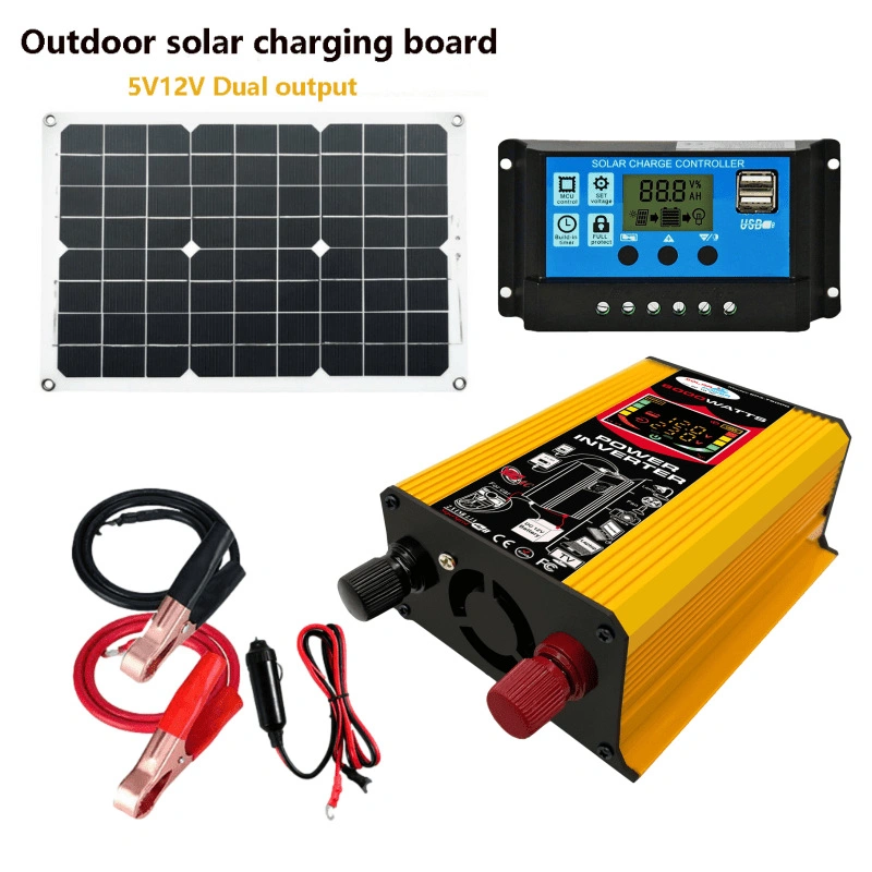 Portable Solar Electric Battery Pack Solar Home Small System 12V Phone Charger Solar Generator