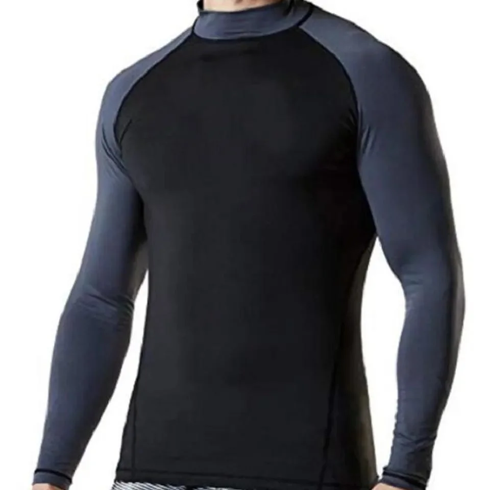 Camiseta de Rash impresa Surf Sports Rashguard Top UPF 50+ Protector de erupción