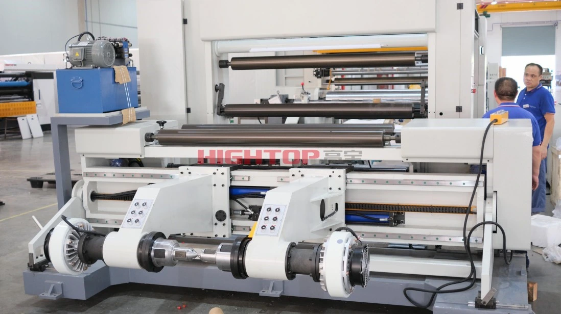 60kw Rewinding Gaobao Wooden Case Rotary Die Cutter Slitting Machine