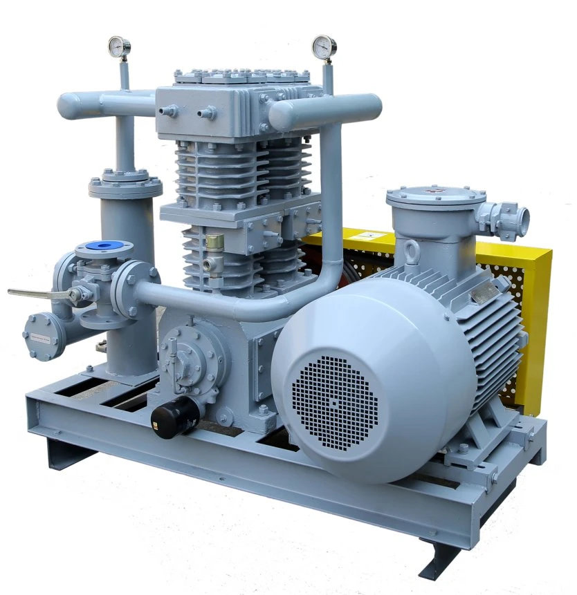 Explosive Piston Type Liquefied Petroleum Gas LPG Compressor (KZW0.8/8-12)