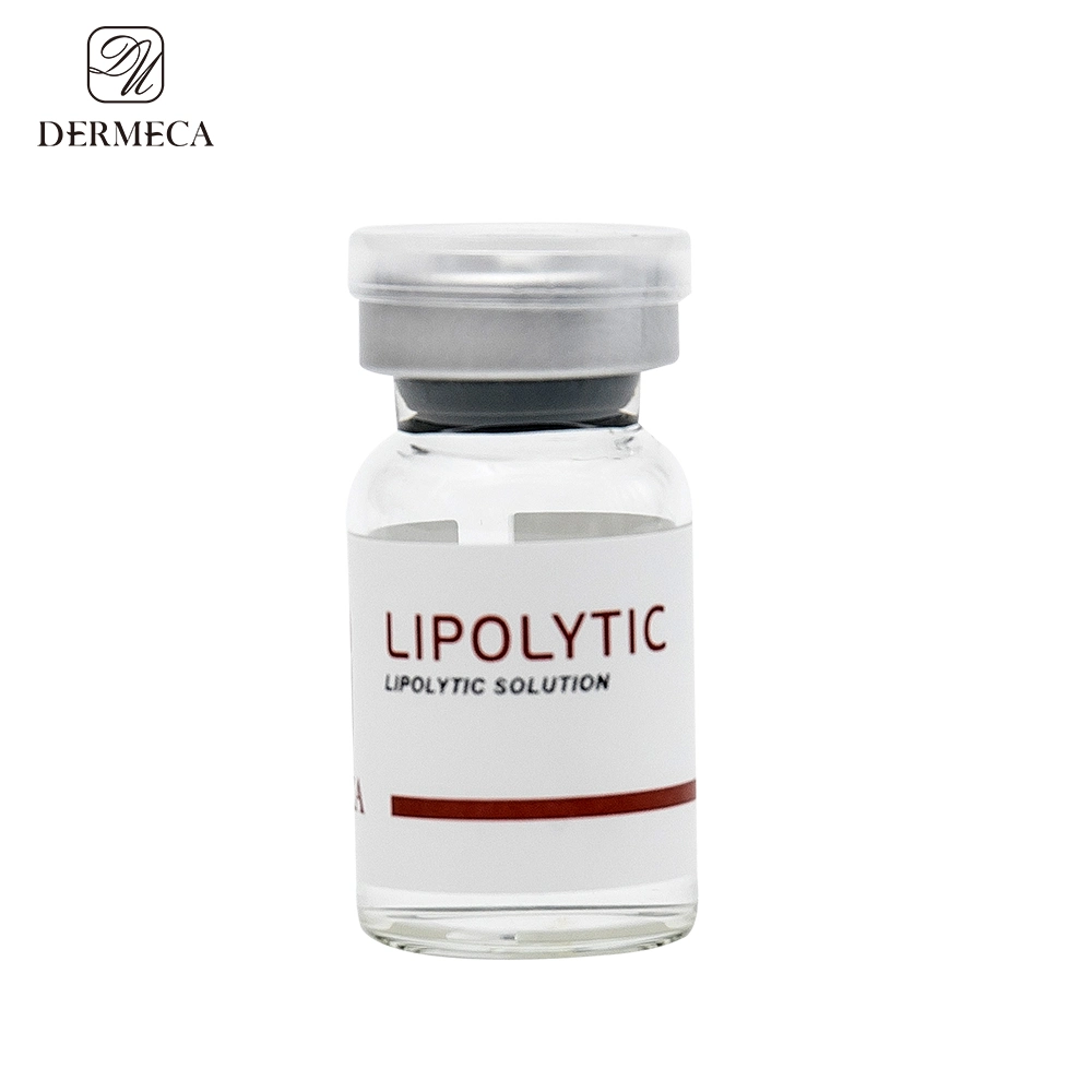 Dermeca Lipolytic Solution Meso Fat/Adipose Melting Injectable Sodium Hyaluronic Acid 5ml Vial Liquid Dermal Filler for Arm/Abdomen/Leg/Thigh/Waist/Hip