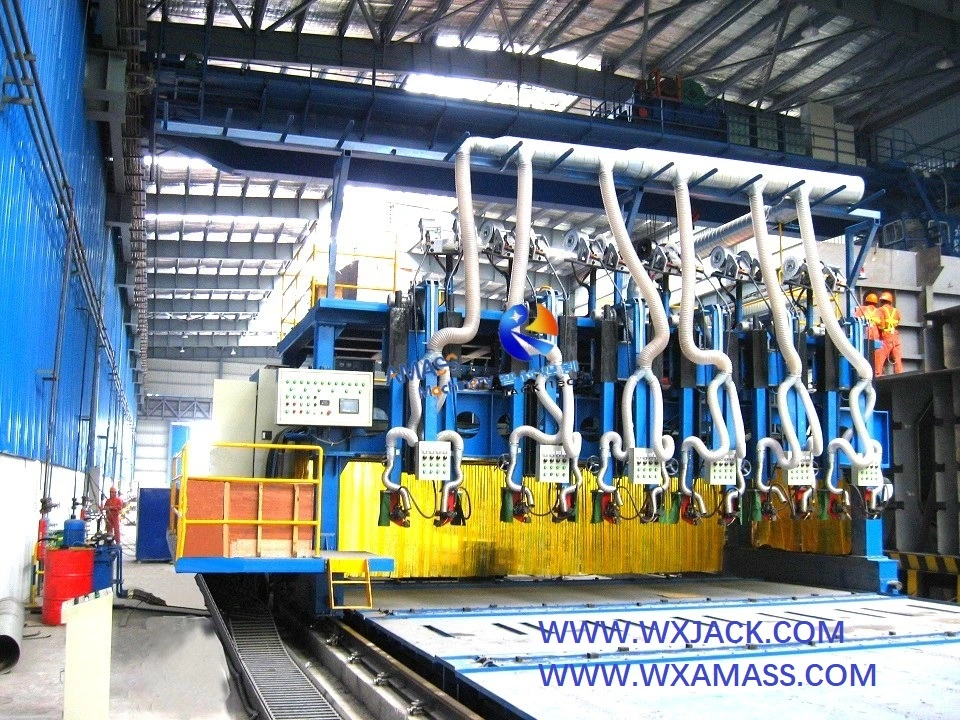 Automatic LBA10 T Beam CO2 GMAW Welding Machine Production Line Ship Building