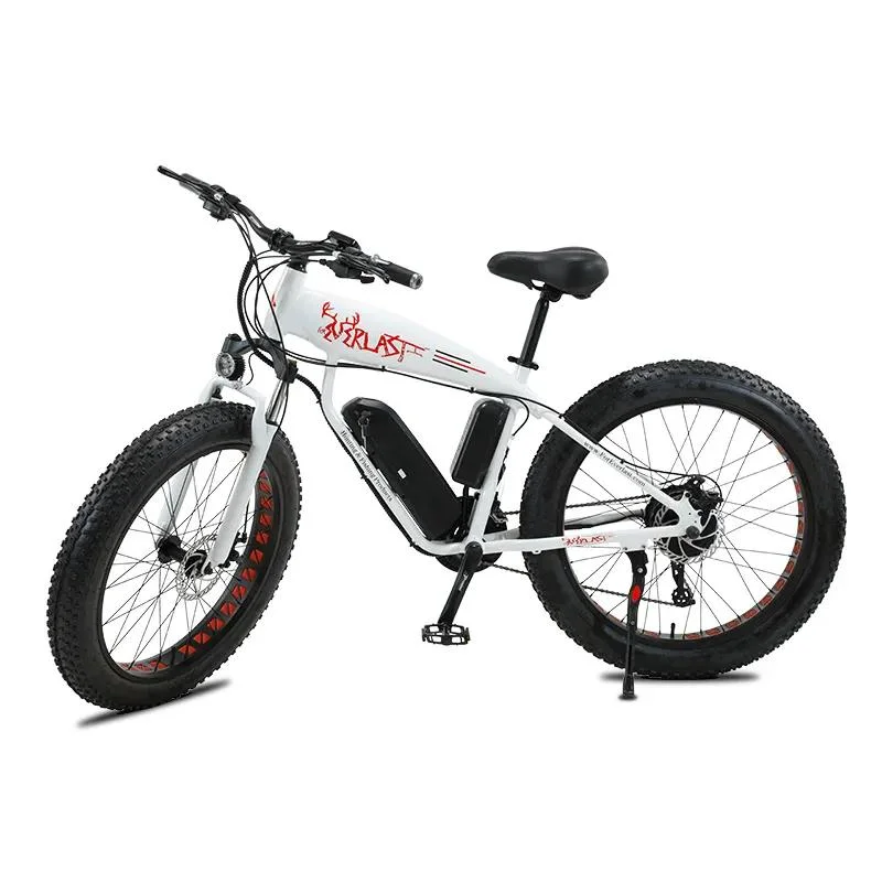 26*4.0 de 750 W de potencia eléctrica de los neumáticos de grasa E Bicicleta de Montaña y la nieve bicicleta/Bicicleta eléctrica con CE