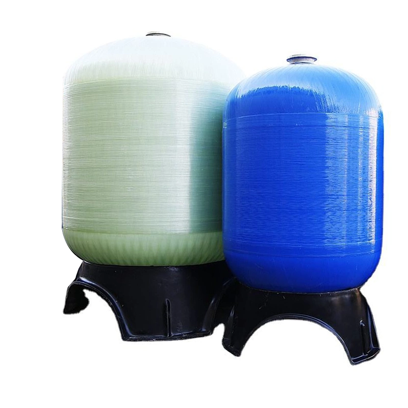 Industrial FRP Quartz Sand Filter Purifierd Water Vessel FRP Pressure Water Tank