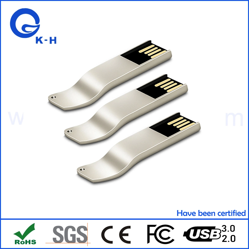 Hot Sales Mini Metal USB Flash Memory 16GB Key Gift