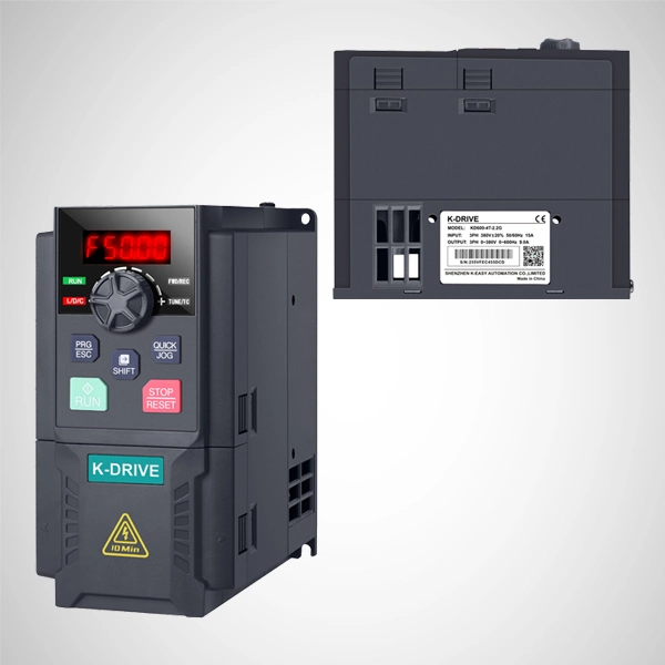 5,5kW frecuencia de tensión variable Motor de accionamiento de la frecuencia de potencia trifásica Convertidor