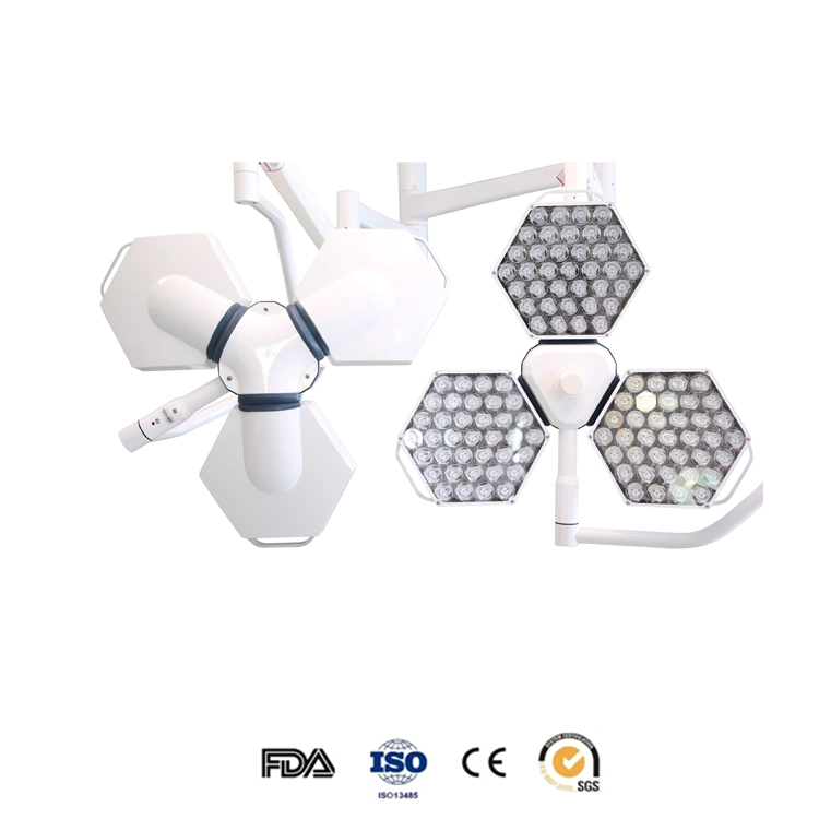 LED lampe de feu d'exploitation Shadowless chirurgicale avec la CE, de la FDA, l'ISO (SY02-LED3+5-TV)