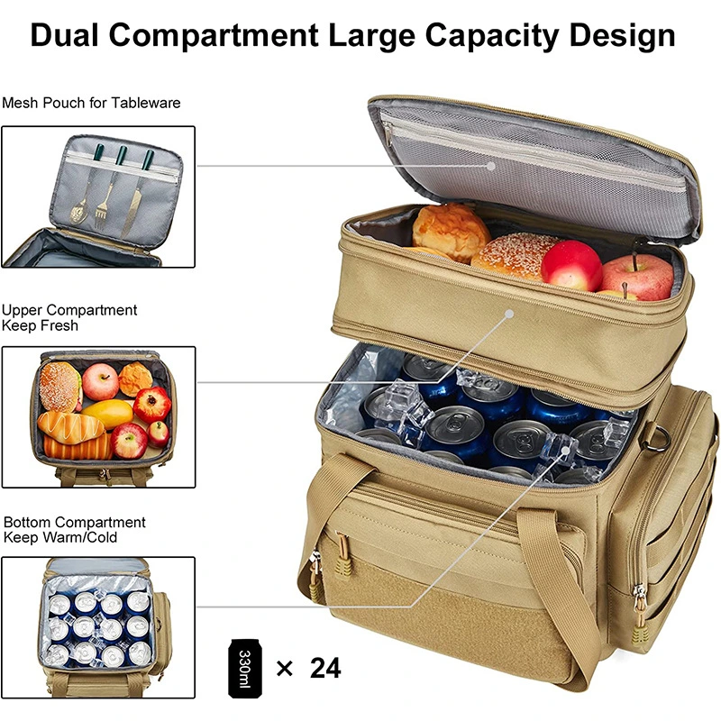 Ea234 Insulated Cooler Bags Pack Box Adult Box Insult Women for Food Hot Cold Insulation Thermal Lunch Bag