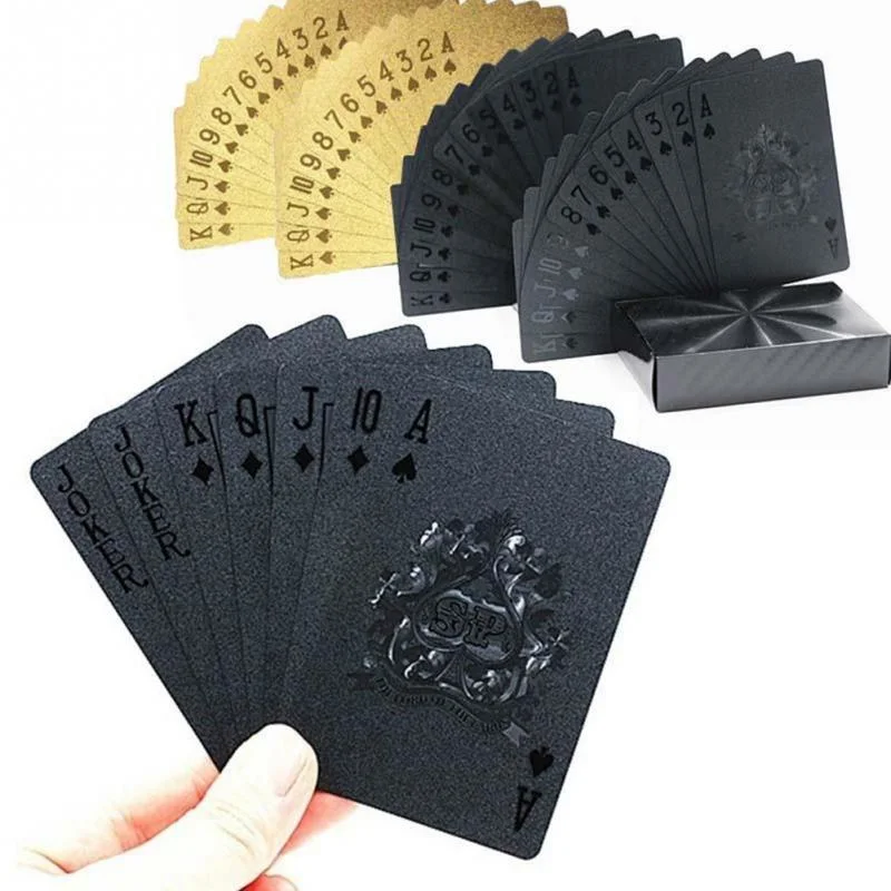 Poker Größe Qualität Wasserdichte PVC Kunststoff Spielkarten Set