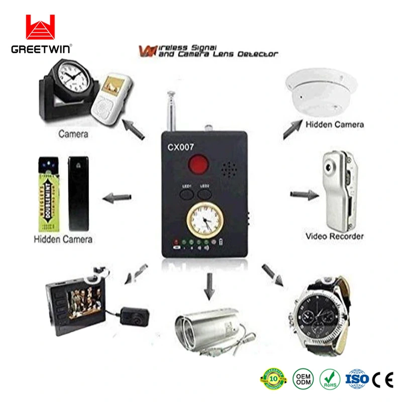 Wireless RF Signal Camera Phone GSM GPS WiFi Bug Detector