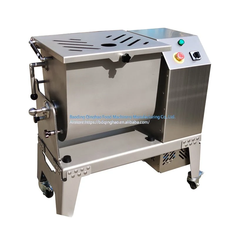 máquina de mistura de alimentos industrial 1.5kw 50 kg Electric Professional Meat Filling Misturador