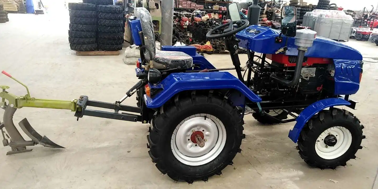 Lansu Good Quality 2 Wheels Drive Tractor Agricultural 12HP 15HP 18HP 20HP Mini Small Tractor