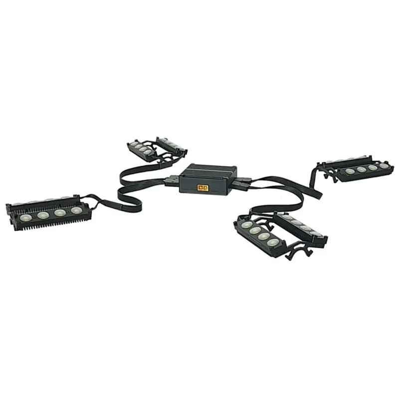 Sistema de iluminación LED de control remoto inalámbrico 640W 80000lm