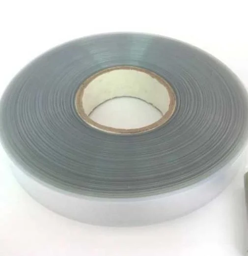 Transparent PVC Heat Shrinkable Tube Lithium Battery Pack/Encapsulation Plastic Skin Heat Shrinkable Sheath Film