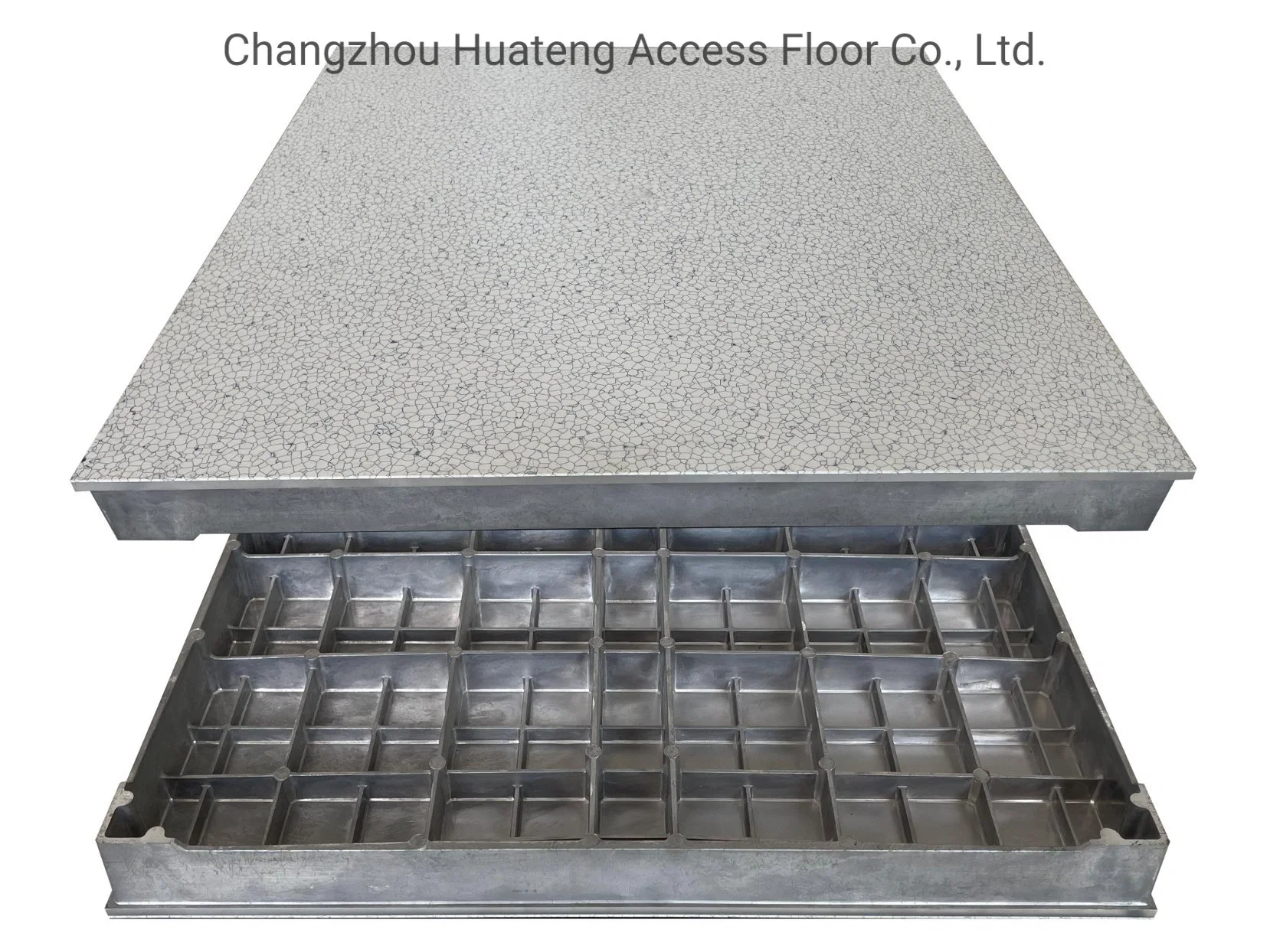 600mm Building Material Aluminum Access Floor Tile for