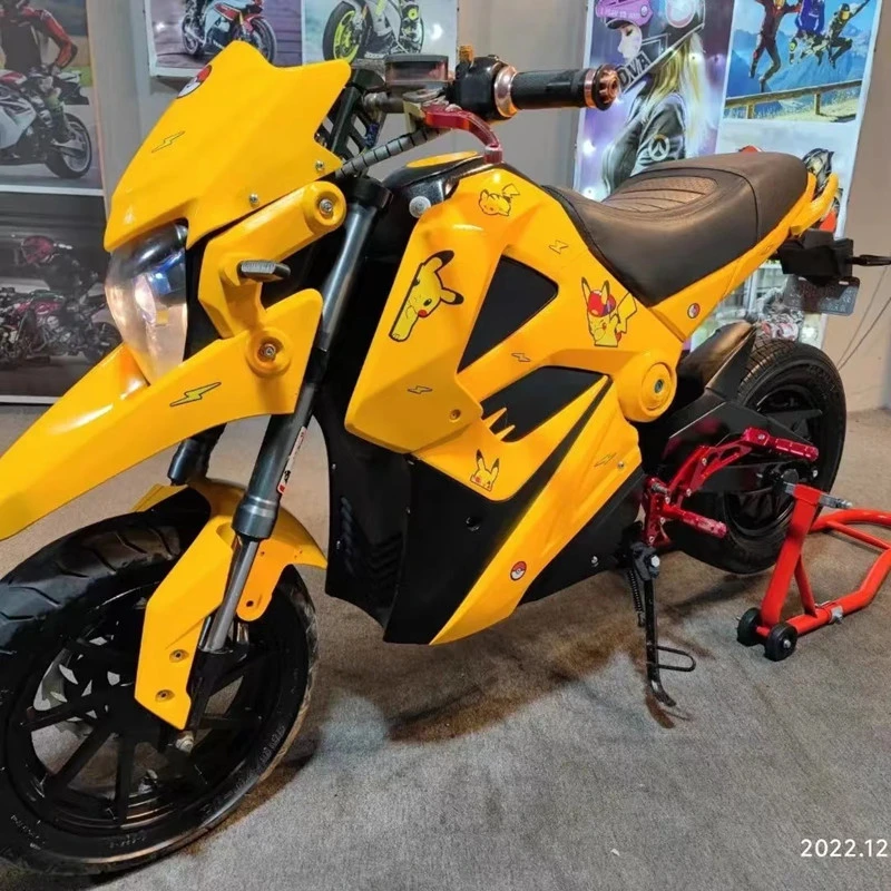 Moto électrique haute vitesse M5, moto électrique de sport Z6, moto électrique.
