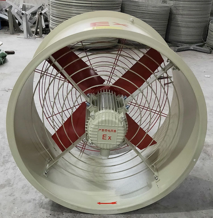 Low Noise Explosion Proof Axial Fan 0.75 Kw 500mm Explosion Proof Axial Fan