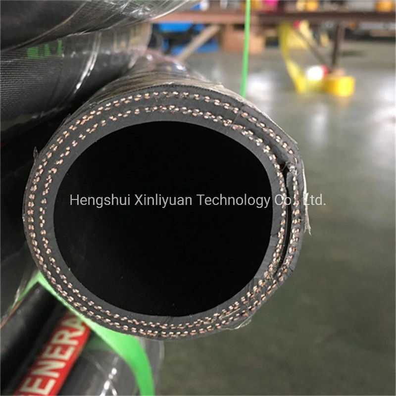 High Pressure 2 Inch Diameter Wrapped Air Water Oil Rubber Hose for Sale