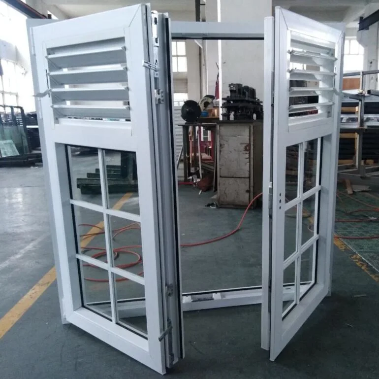 2023 Whole Sale 60 Series White Color Vinyl/Plastic/PVC Casement Glass Window