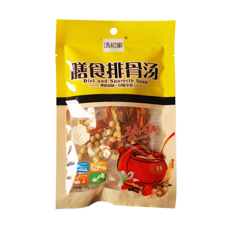 China Mayorista/Proveedor de hierbas sopa seca de Ginseng en bolsita listo para cocinar alimentos instantáneos