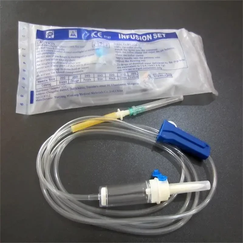 Medical Disposable Sterile IV Infusion Solution Set Infusion Administration Set