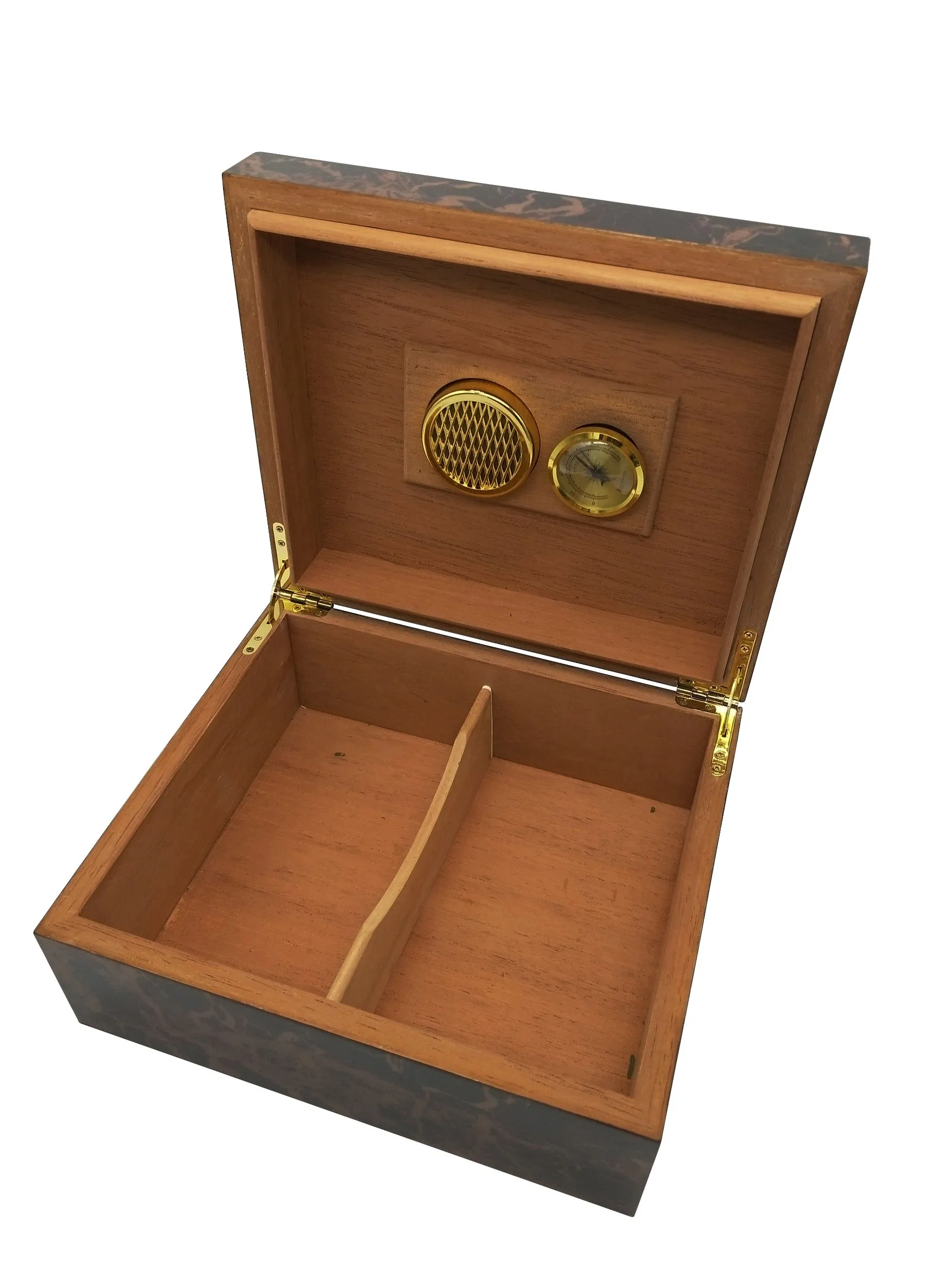 High Glossy PU Lack lackiert Holz Zigarren Humidor Box