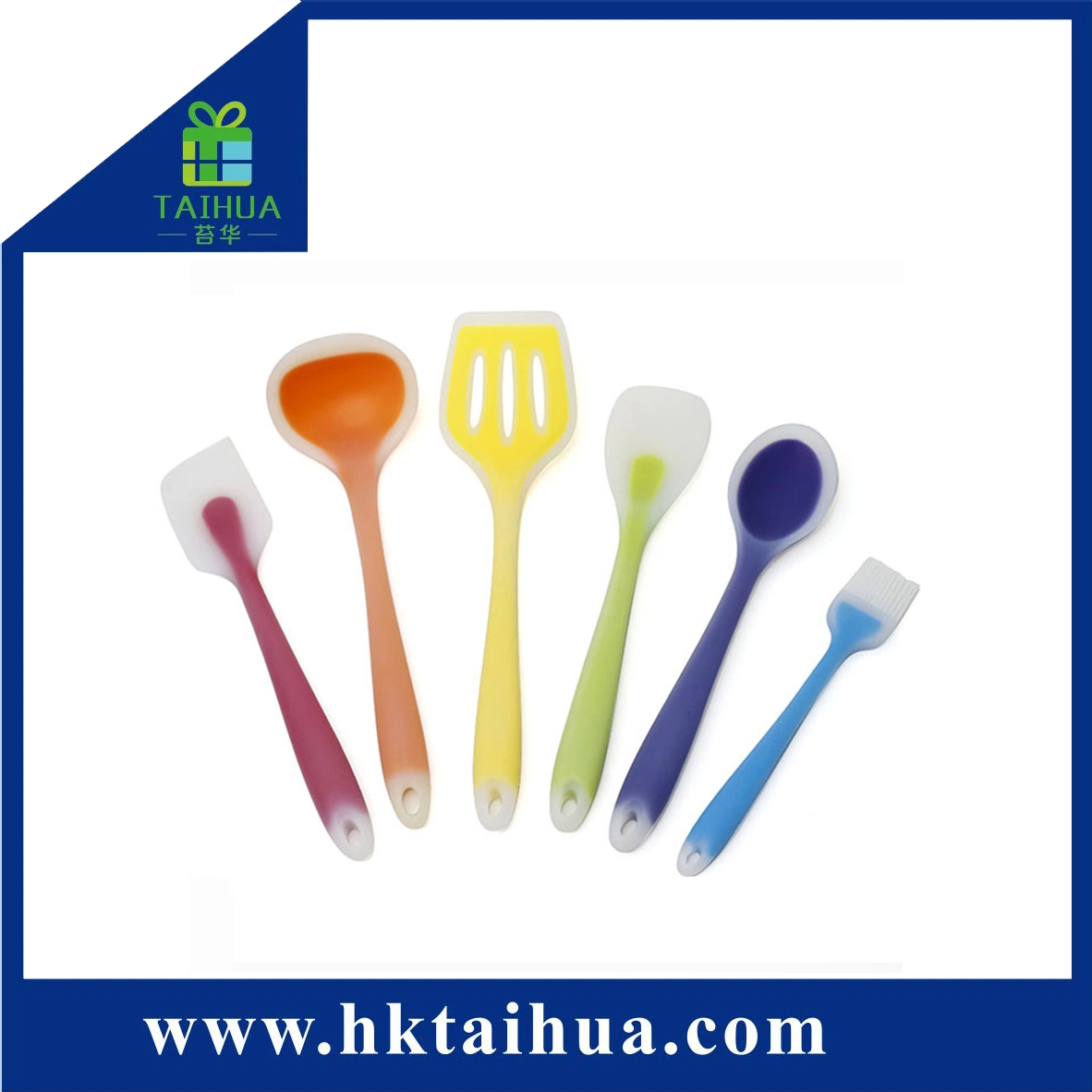 Best Quality Colorful Kitchenware Six Pieces Set Cooking Tools
