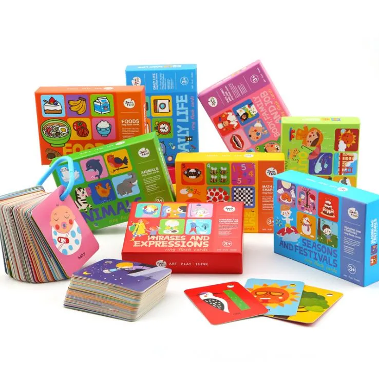 Cartes Flash mémoire personnalisé bébé apprentissage du français