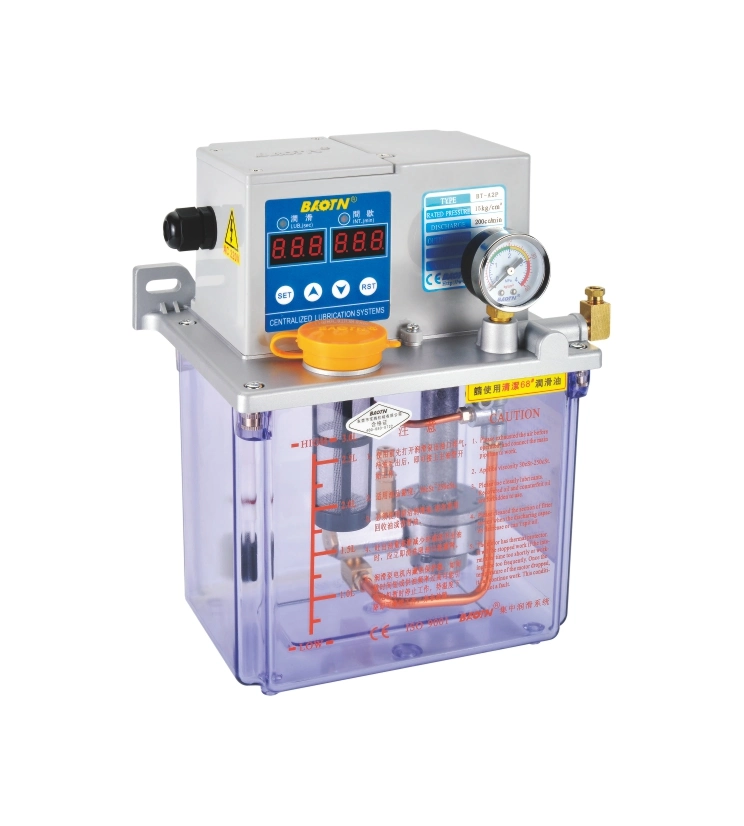 Baotn Lubrication System The Lubricating Oil Pump Outlet Is Connected to Factory Industrial Machine Without Liquid Level Switch