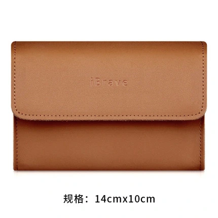 Smooth Cow Leather Tech Tool Clutch Bag