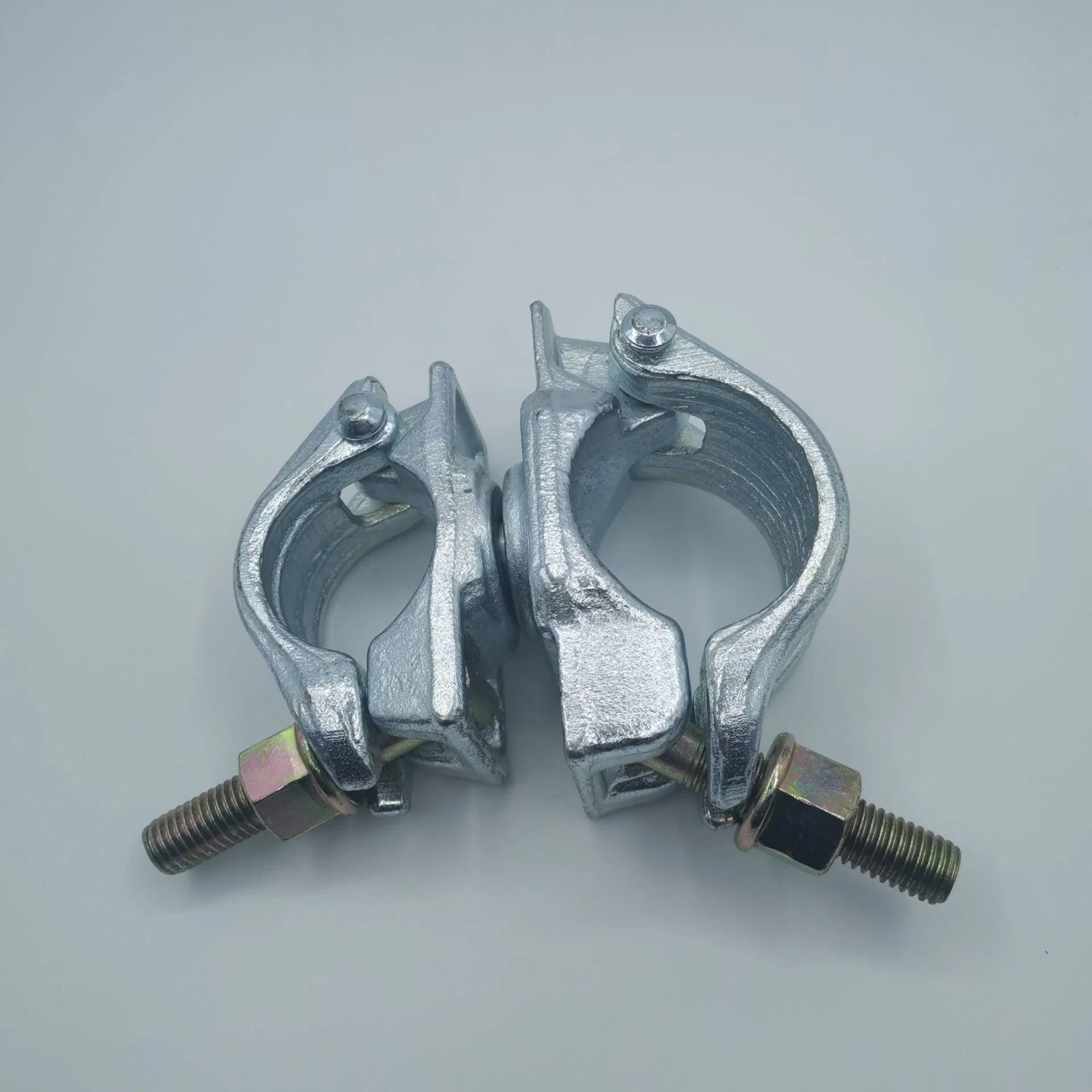 Building Pipe Connection Buckle Galvanized Fixed Swivel Forged Scaffolding American Type Coupler