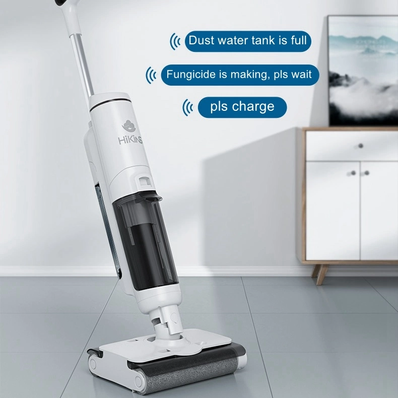 Aspirador de piso 200W inalámbrico portátil Smart Self-Cleaning