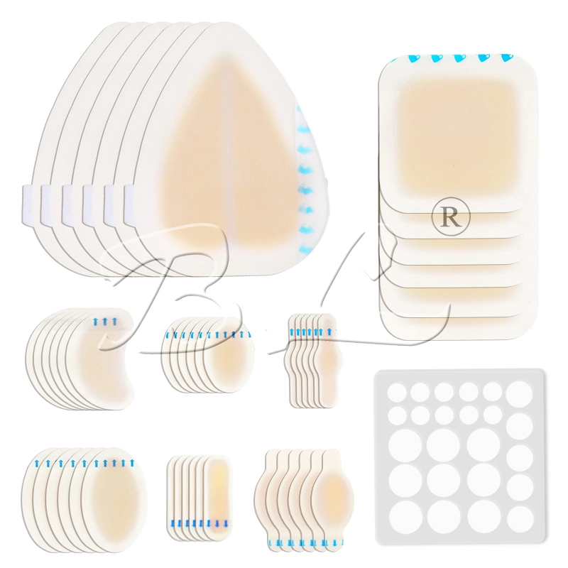 Hydrocolloid Plaster 4-1 Wound Plaster Meical Plaster J86