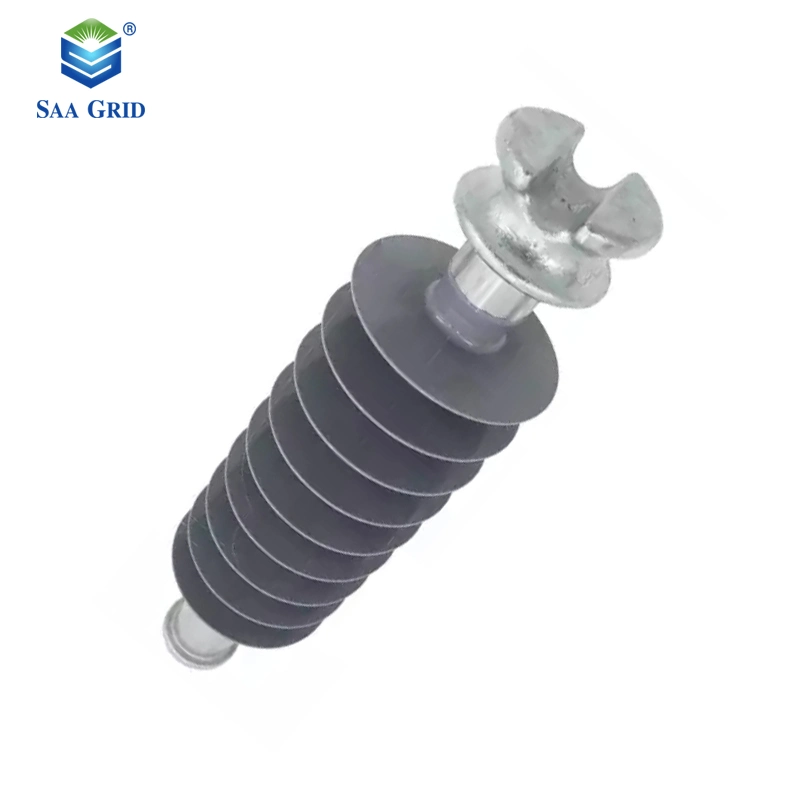 35kv Composite Polymer Pin Type Insulator with Silicone Rubber Housing